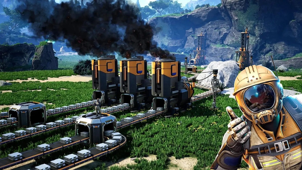 Satisfactory Фаза 2. V 1.1 #3 #прохождение   #стрим #688