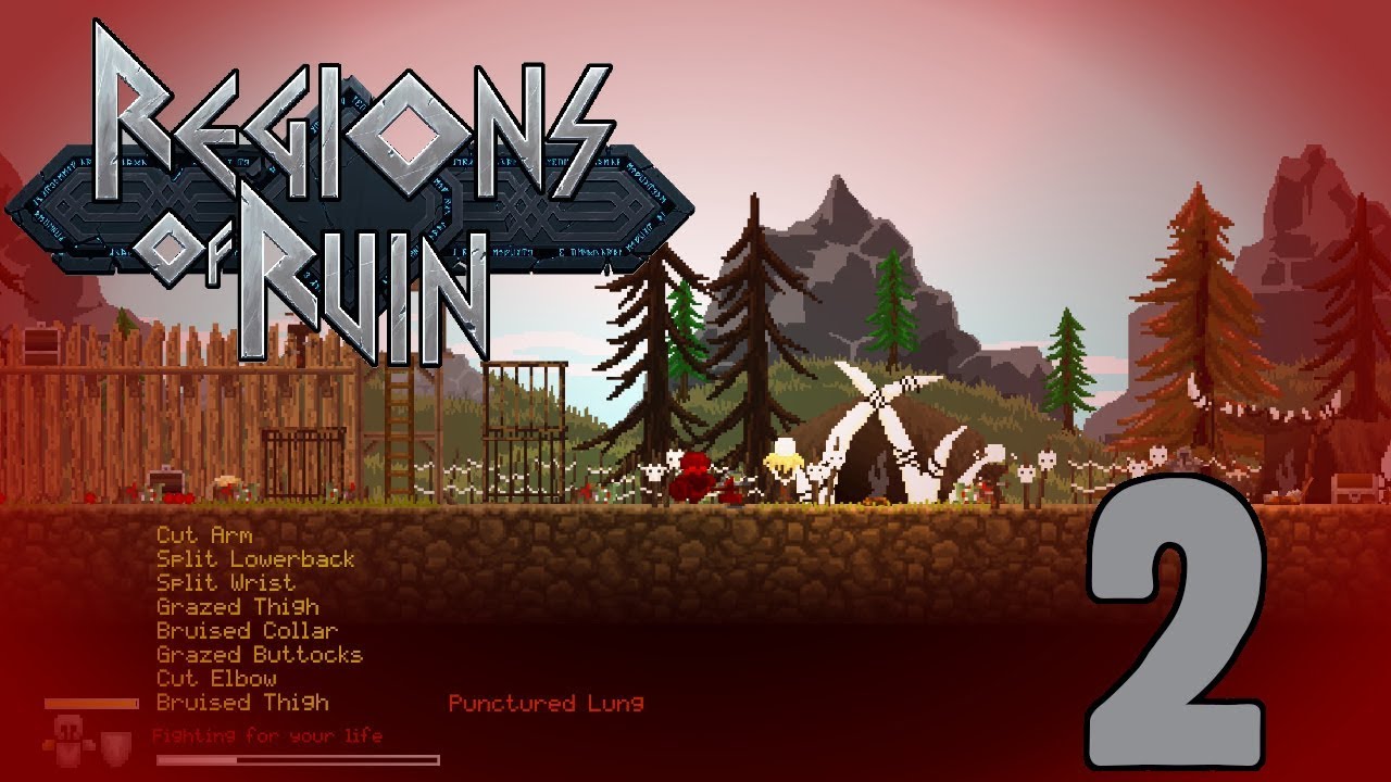 Let's Play Regions Of Ruin! Ep 2 '' Gur The Butcher!  ''