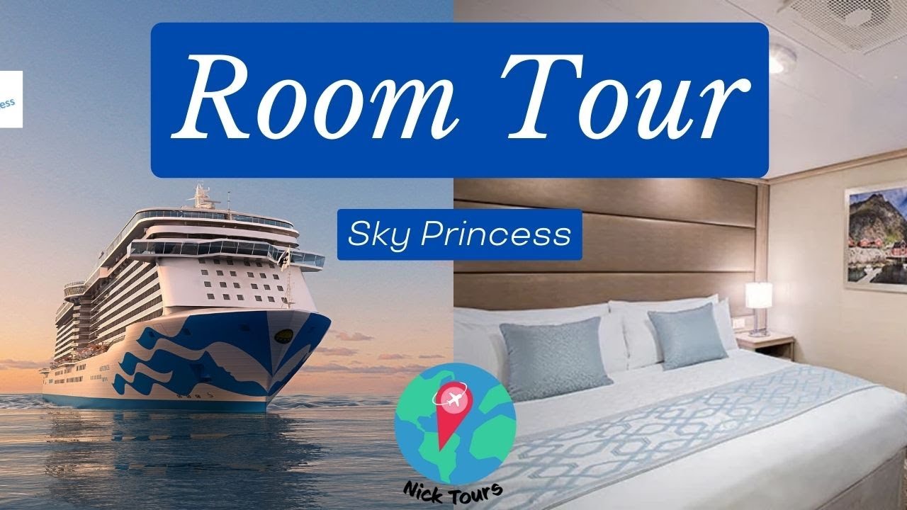 Sky Princess Inside Cabin Tour A522