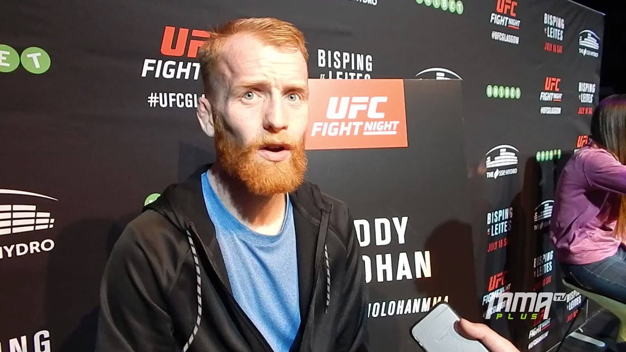 UFC Glasgow: Paddy Holohan says he is ready to write his name into Irish folklore