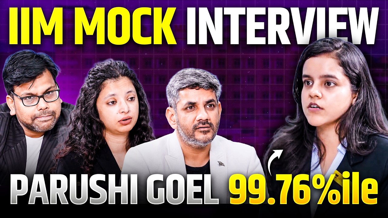IIM Mock Interview of 99.76%iler 🔥 Brutal GDPI Round Exposed || CAT GDPI