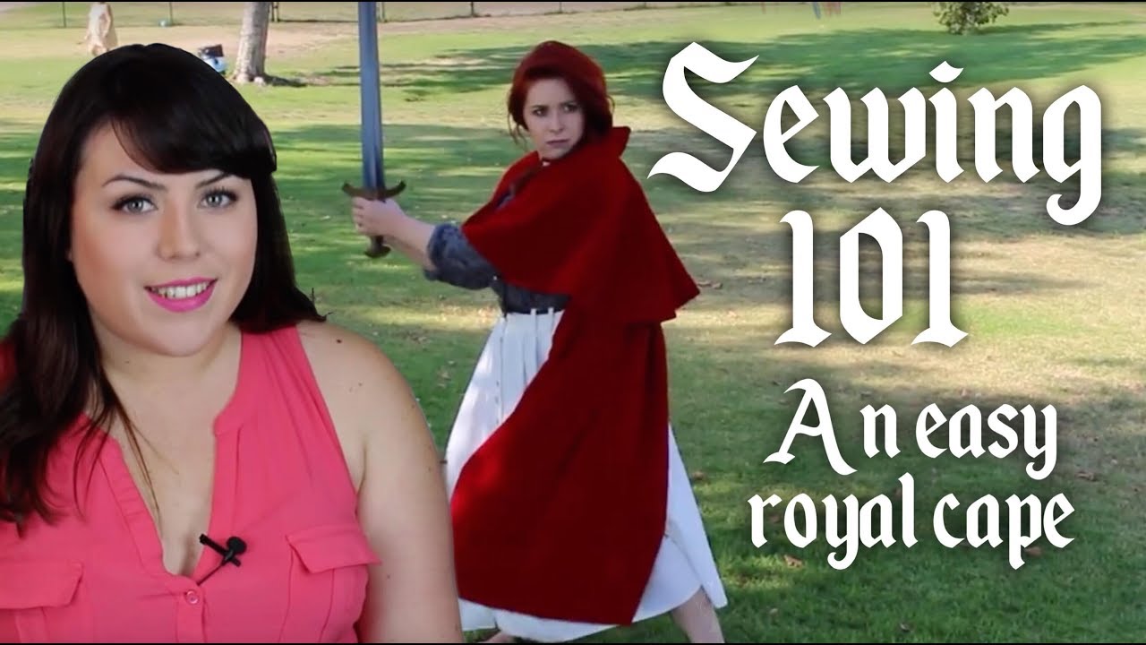Sewing 101- An Easy Royal Cape | LH EP 025