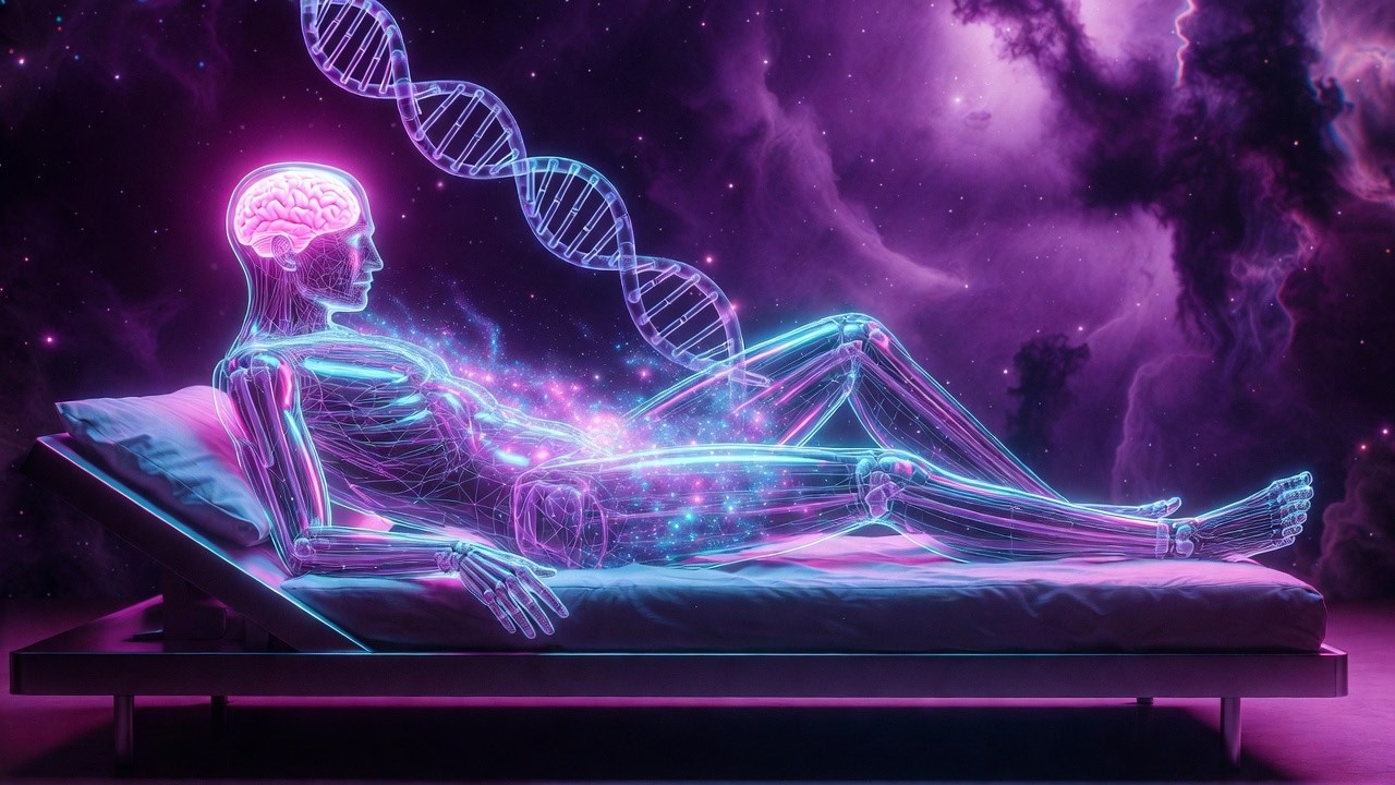 963Hz + 852Hz | The Deepest Healing: DNA Repair and Body Regeneration