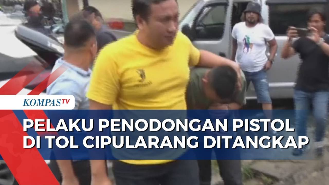 Polisi Tangkap Pelaku Penodongan Pistol Di Tol Cipularang