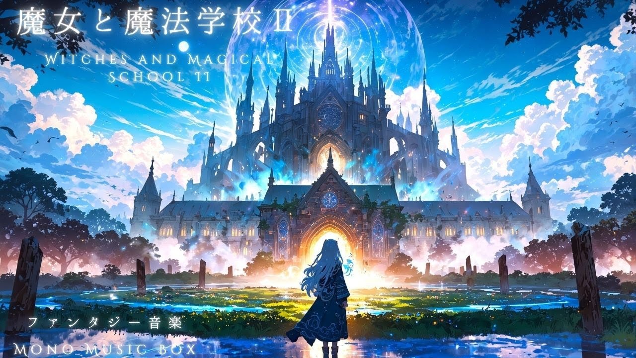 【ファンタジー音楽/Fantasy Music】魔女と魔法学校Ⅱ【作業用/勉強用/睡眠用】