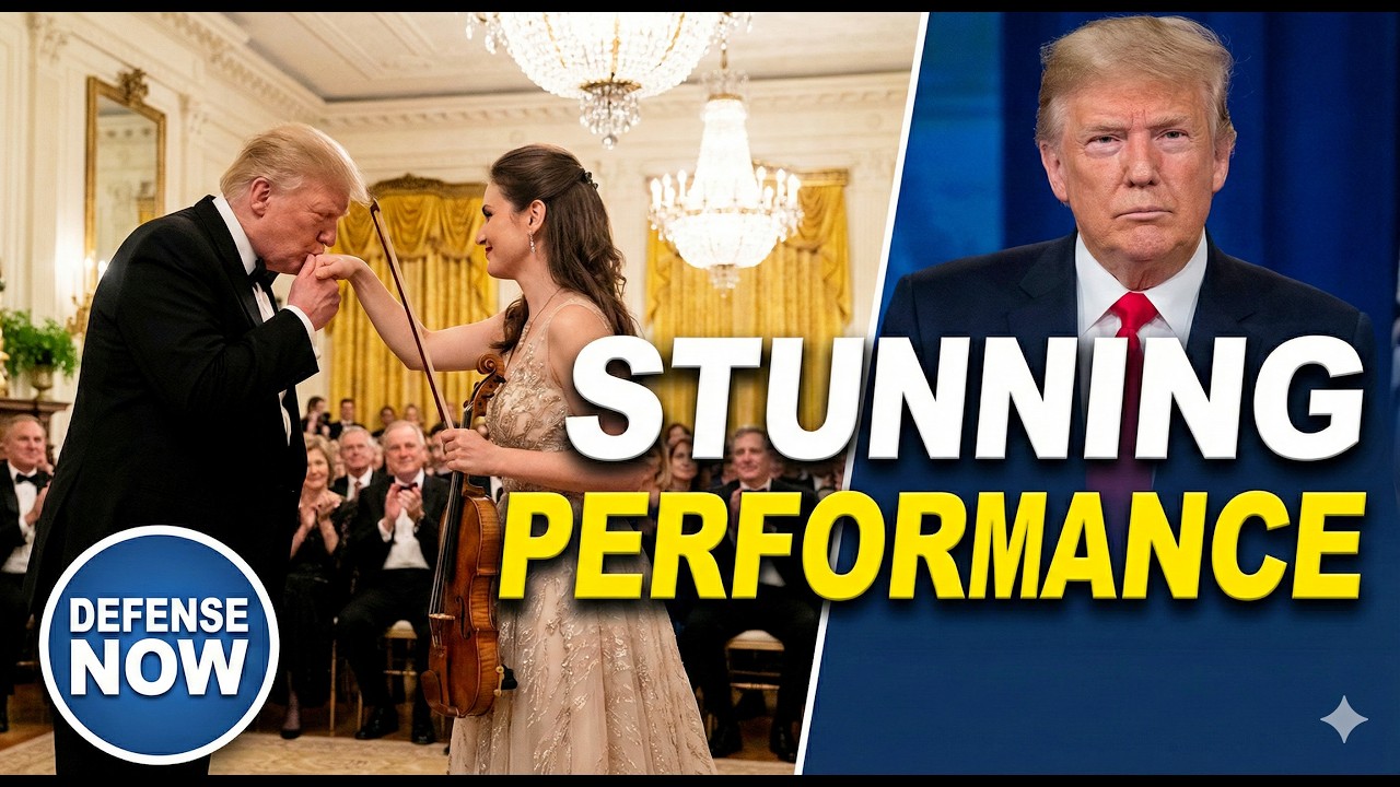 President Trump Welcomes Violinist Rusanda Panfili at 2026 Governors Dinner