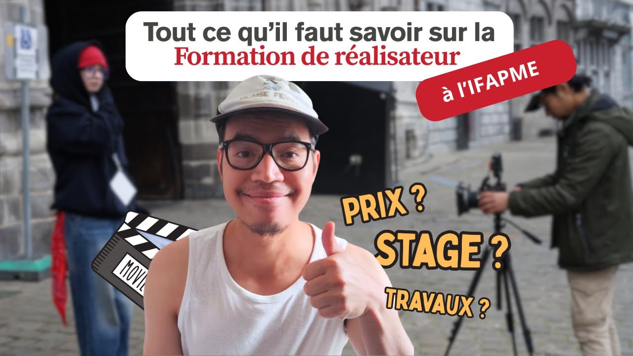Formation de réalisateur audiovisuel à l'IFAPME