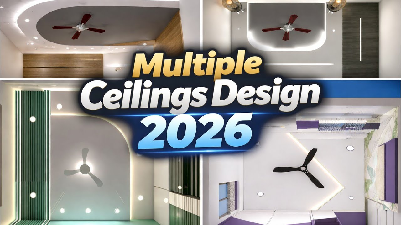 Multiple ceilings design ideas
