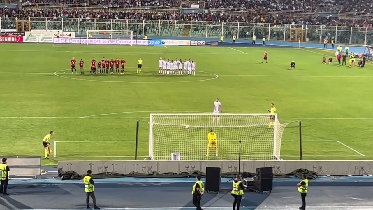 Pescara-Foggia 5-6 dcr i calci di rigore live dalla curva Nord. Il Foggia va in finale.
