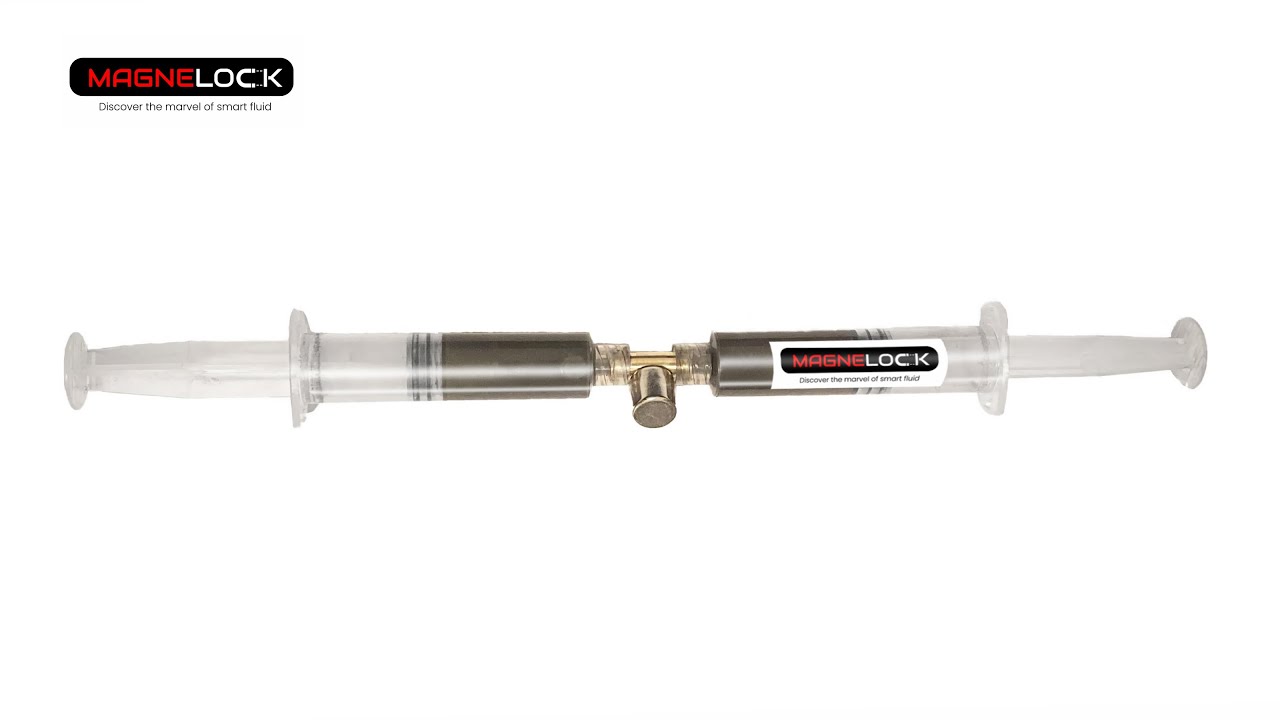 MR Fluid Syringe Demo - MAGNELOCK