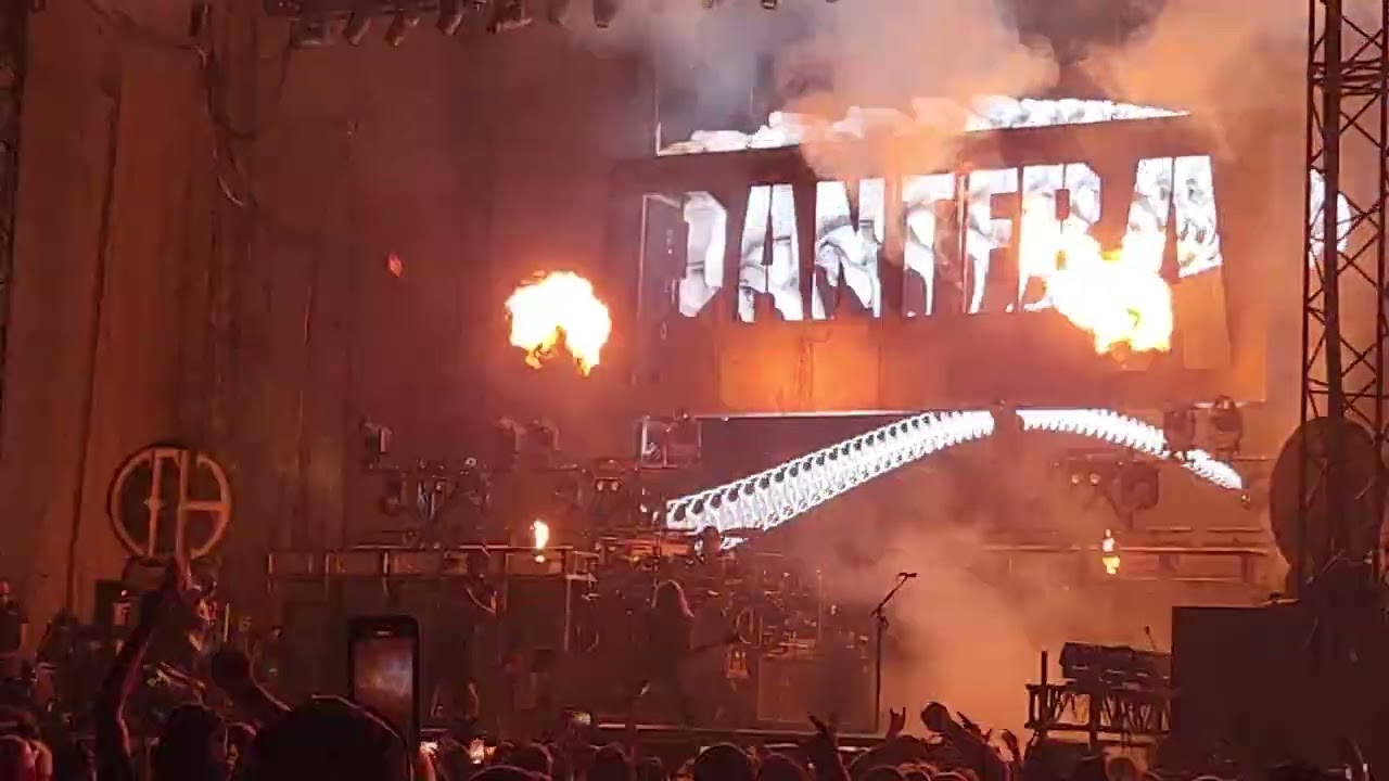 Pantera ~ Cowboys From Hell - For Legacy Tour 2023 - Maine Savings Amphitheater - Bangor Maine