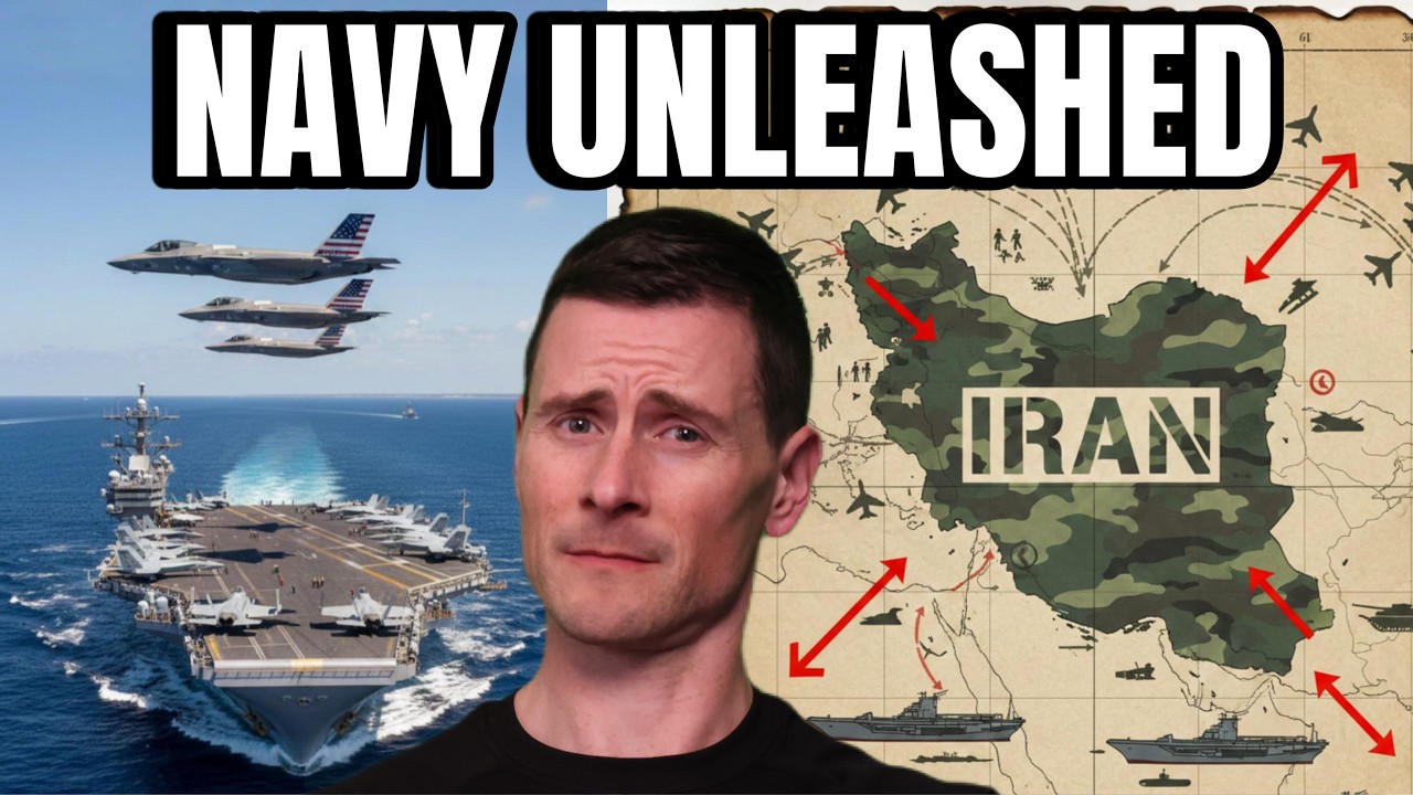 U.S. Military Surge to Iran Just Exploded with MASSIVE Naval Armada!