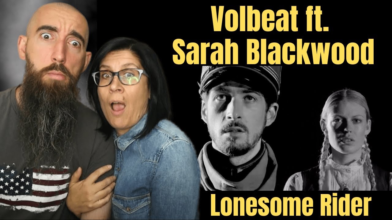 Volbeat ft. Sarah Blackwood - Lonesome Rider (REACTION) with my wife