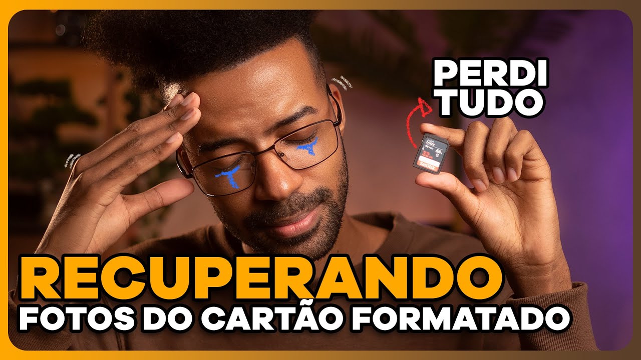 COMO RECUPERAR ARQUIVOS DO CARTÃO FORMATADO / EXCLUÍDO-FOTOGRAFIA