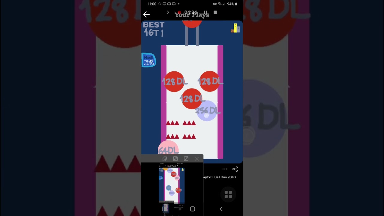 Ball run 2048 71 videos