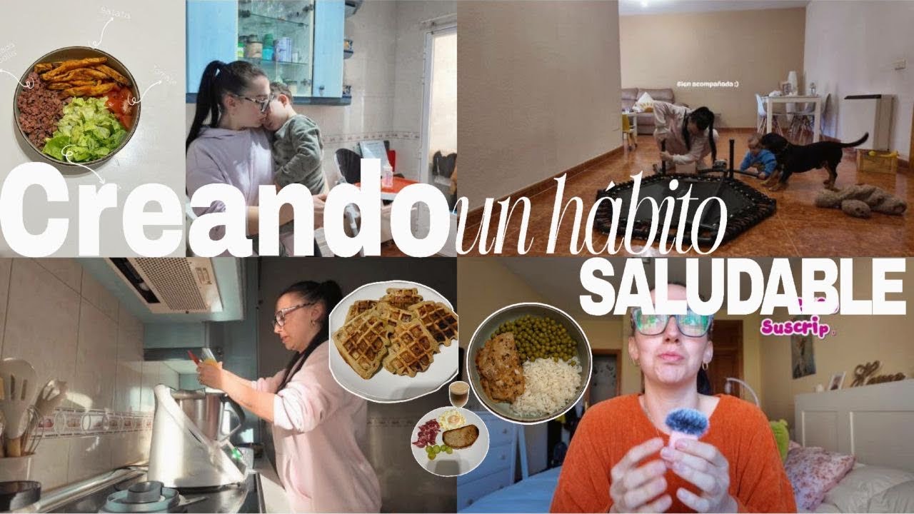 Vlog🎀MUCHAS ideas de COMIDAS SALUDABLES🥑💪🏻JUMPING 🤪TODO lo que HAGO antes de ir al COLE🤗Yaiza Vilo🩷