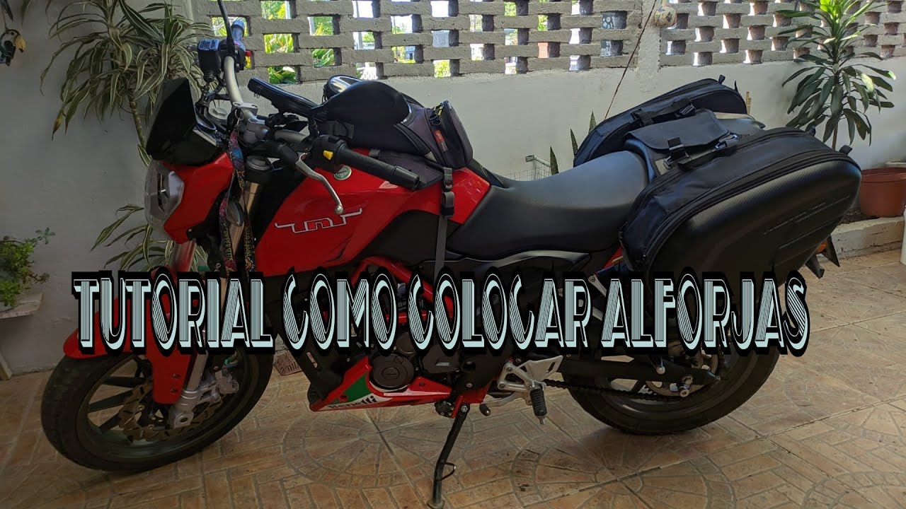 🛵🎒🔧 Cómo colocar alforjas en tu Benelli TNT 25 🤓💪 #alfojas #tutorial #benelli
