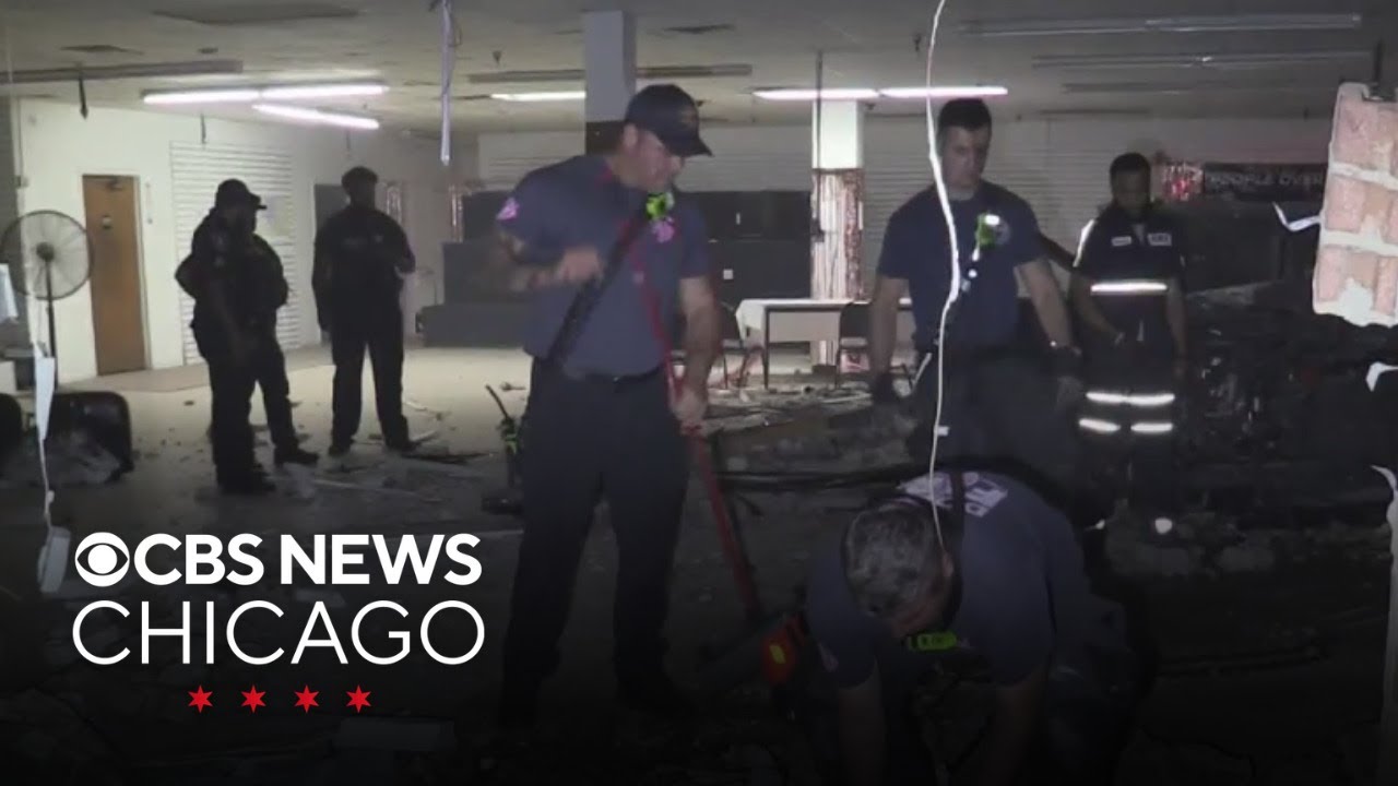 3 people taken to hospital after car hits building in Dolton, Illinois