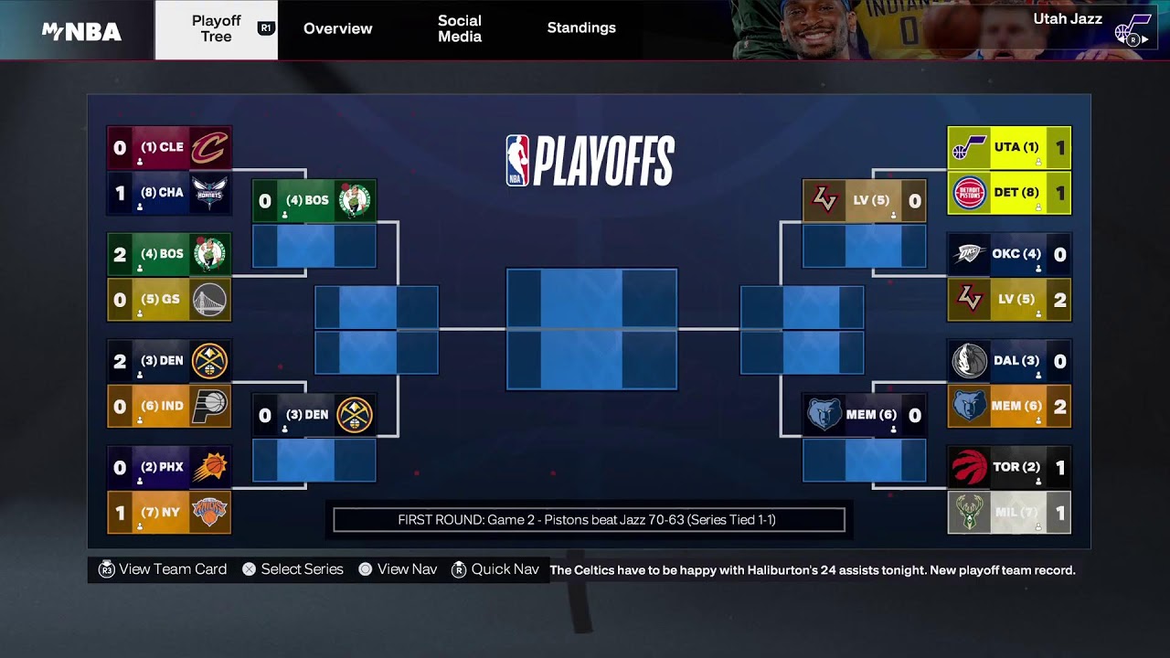 [PS5] NBA 2K26 | AFCR S4 - Playoffs