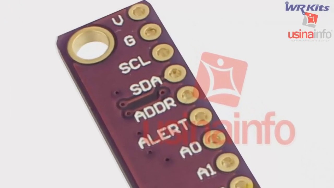 CONVERSOR AD DE 12 BITS PARA PROJETOS (ADS1015)