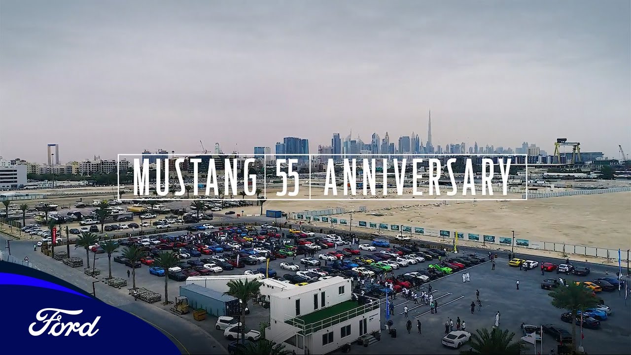 Celebrating 55 Years of Ford Mustang