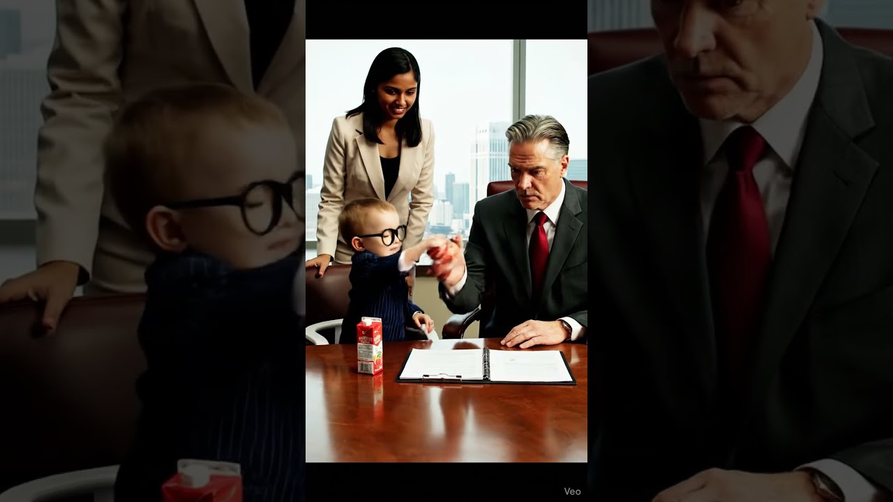 #MiniCEO #BossBaby #BusinessLife #funnybaby #comedy #ai