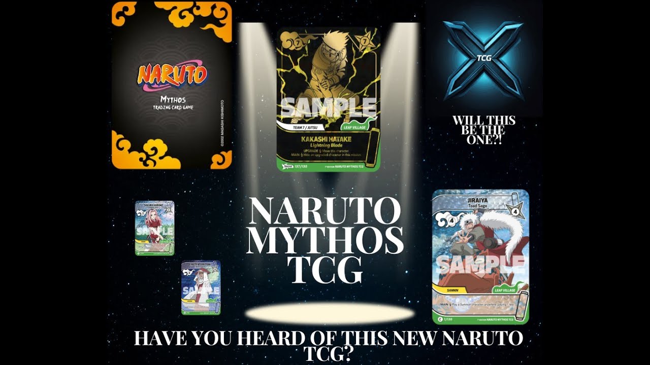 Naruto Mythos TCG - Will This New Naruto TCG Be The One? - First Look