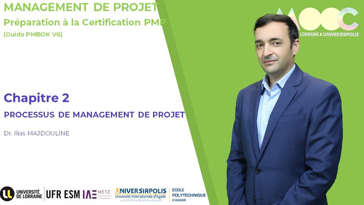 Cours PMP chap 02 Ilias MAJDOULINE