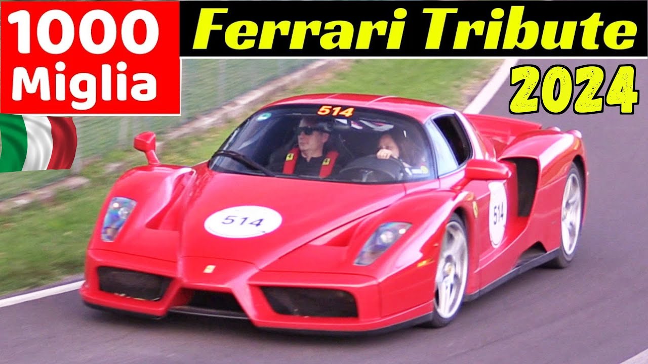Ferrari Tribute to 1000 Miglia 2024 - Day 4, San Lazzaro di Savena (B0) - Enzo, 812, SF90, LaFerrari