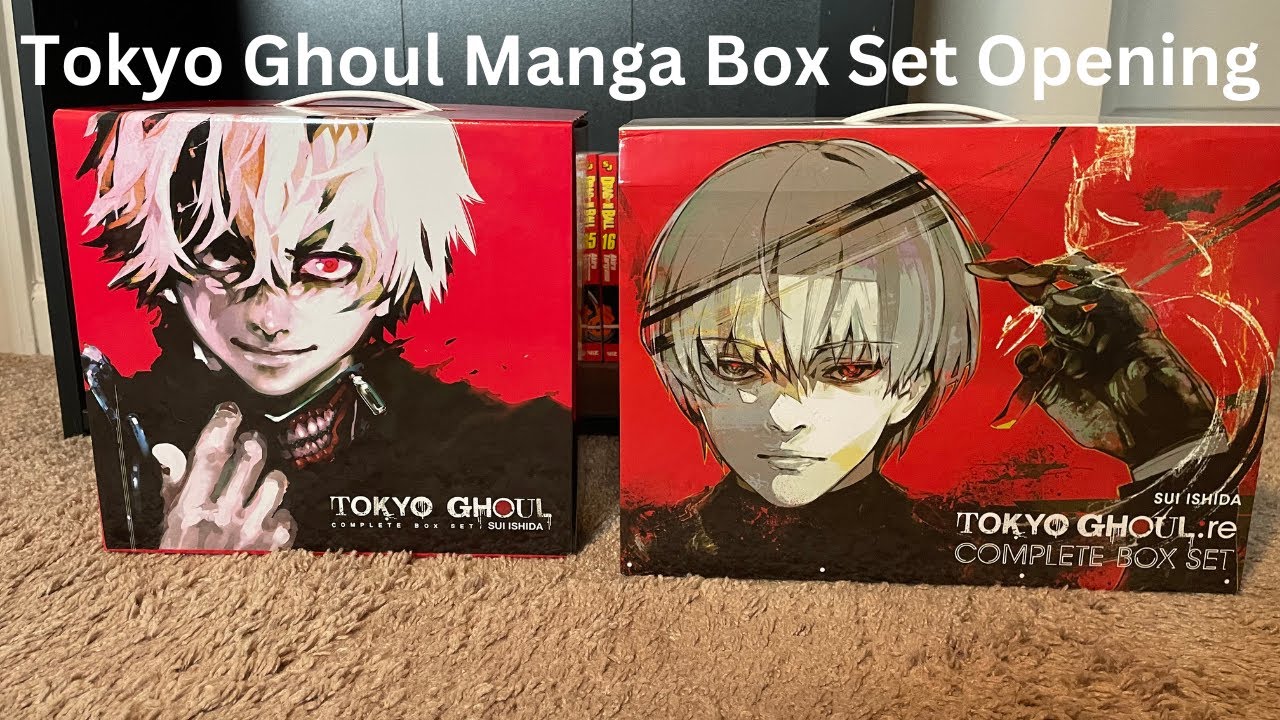 Tokyo Ghoul/Tokyo Ghoul:re Manga Box Set Opening