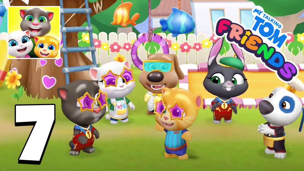 My Talking Tom Friends 2024 Gameplay : Day 7 (4K UHD)
