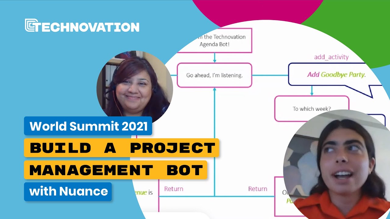 Build a Project Management Bot with Nuance | #Technovation