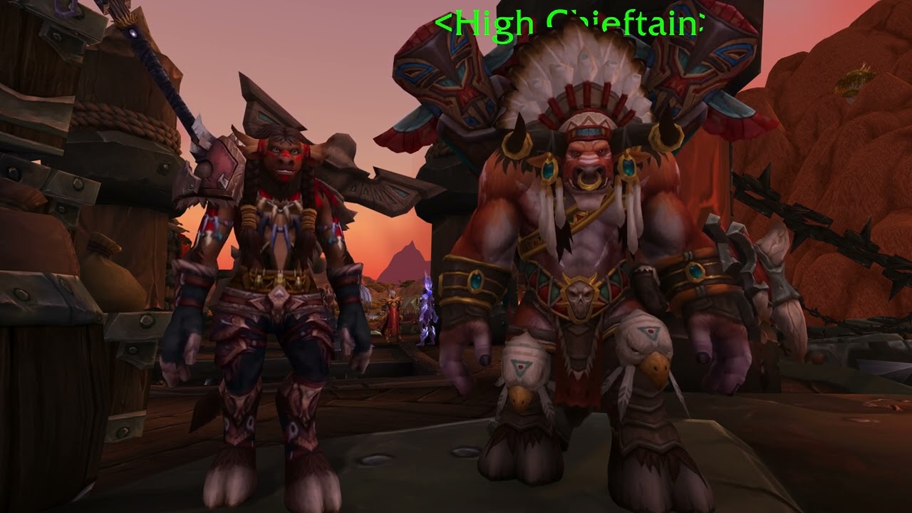 Baine Bloodhoof and Mayla Highmountain - Stay Awhile and Listen