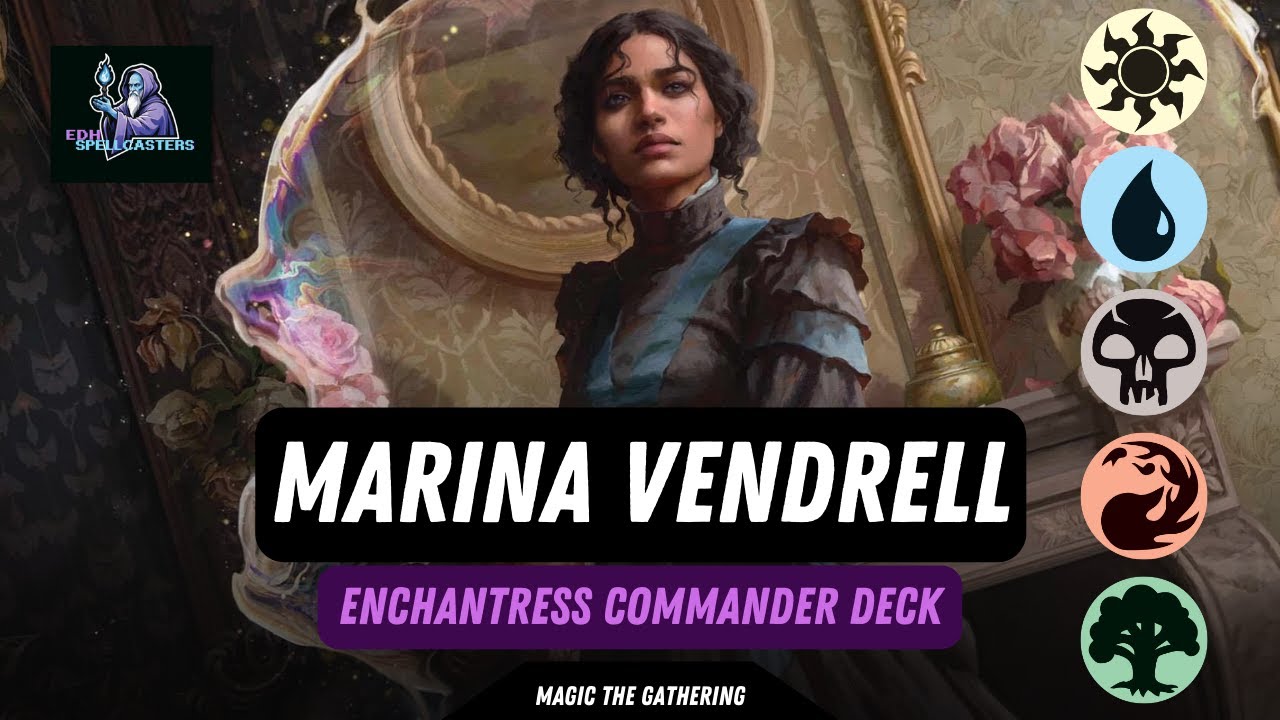 Marina Vendrell -  Duskmourn Enchantment Commander Deck