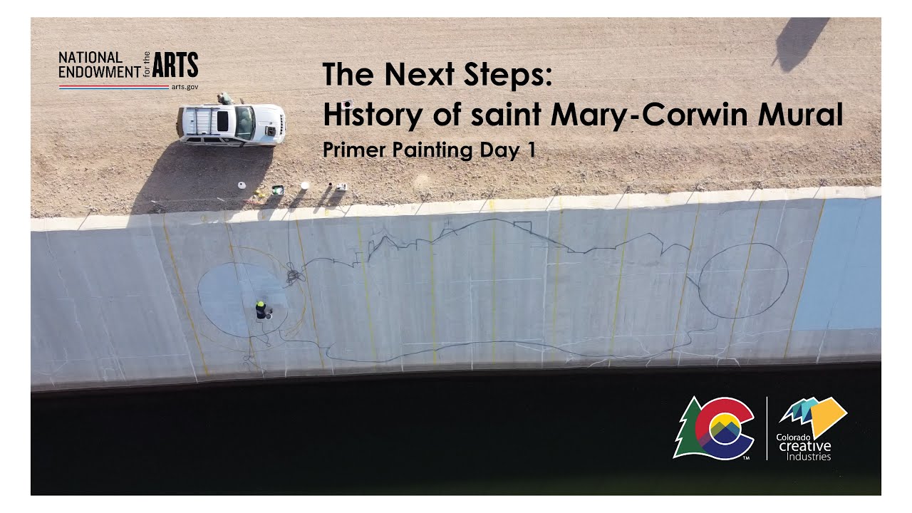 The Next Steps - History of Saint Mary Corwin Hospital Mural - Primer Day 1
