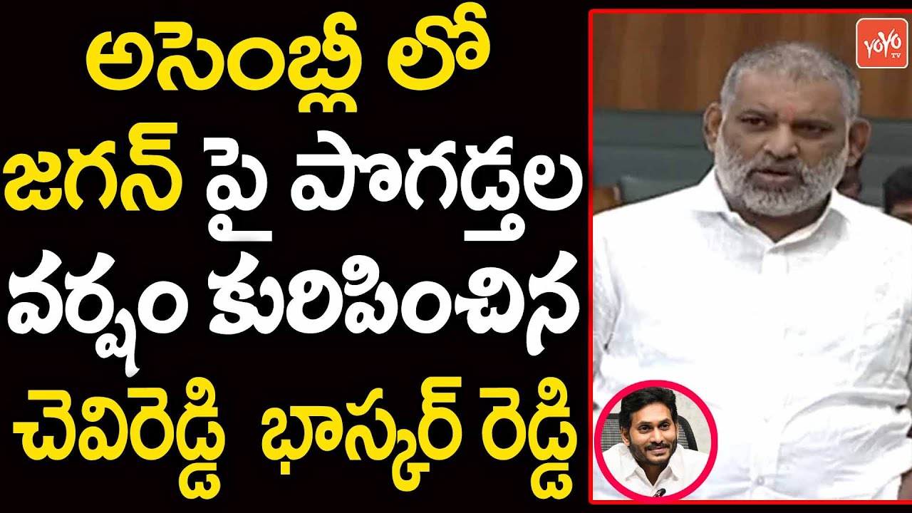 MLA Chevireddy Bhaskar Reddy Super Speech On YS Jagan On Welfare Schemes | AP Assembly | YOYO TV