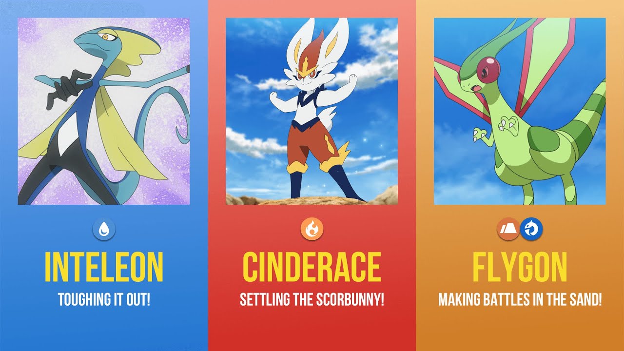 Every Goh's Pokemon in the anime