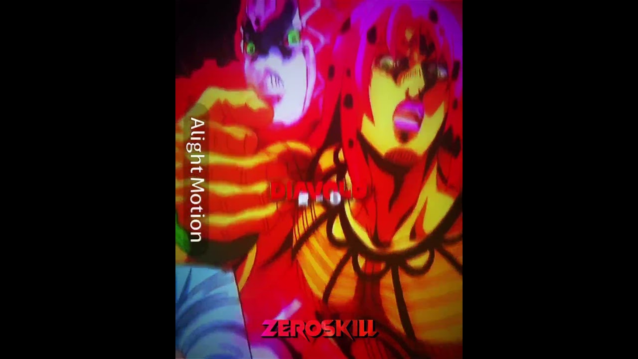 Diavolo Vs Bruno Brucciarati | Solitude Velocity (Slowed + Reverb) | #zeroskill #diavolo #jjba |