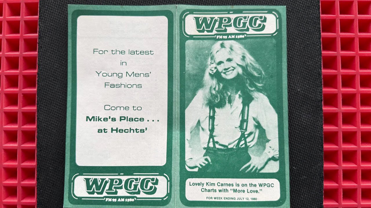 WPGC-FM Rare 1961-1962 R&R Music Special Pt 1
