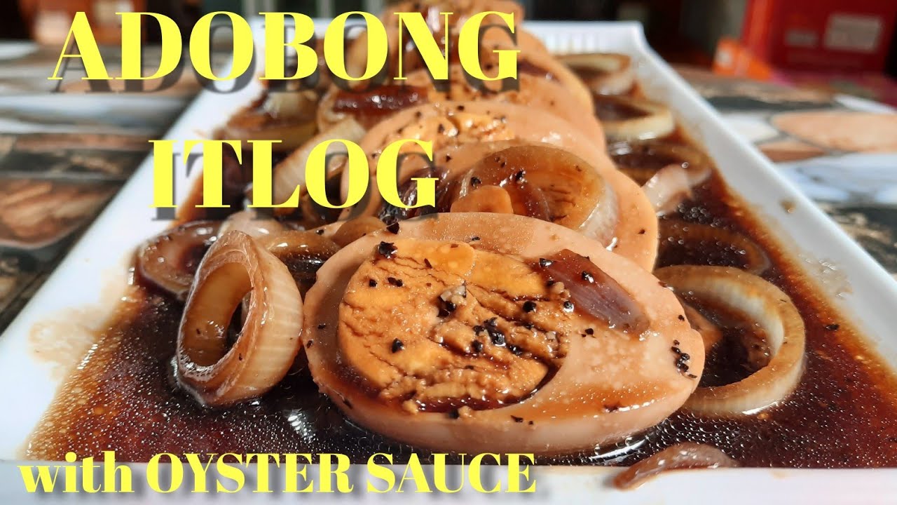 Adobong Itlog with Oyster Sauce | Adobong Itlog Recipe
