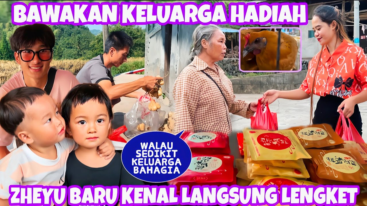 BAGI AYAM,BENGKOANG DAN KUE BULAN KEKELUARGA HADIAH FESTIVAL PERTENGAHAN MUSIM GUGUR