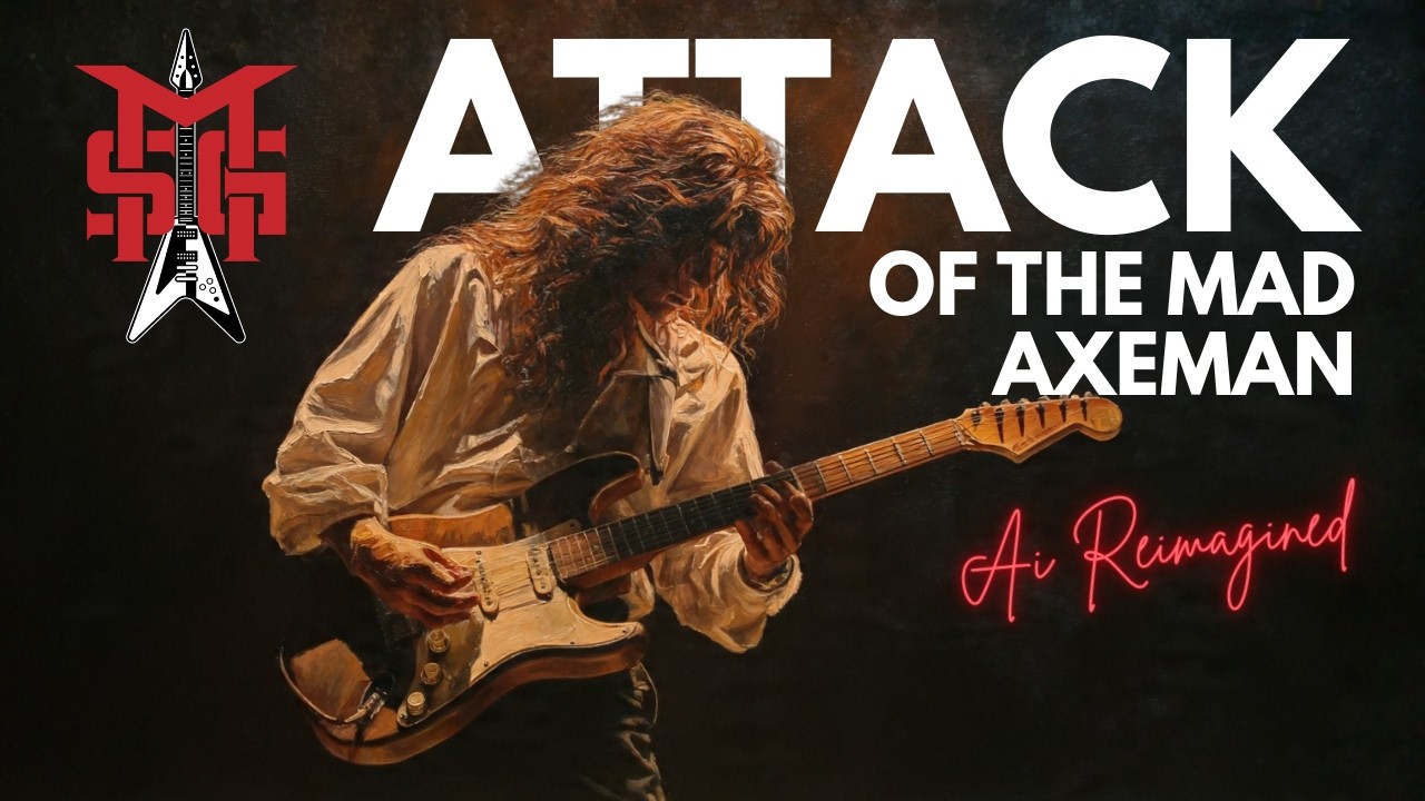 ATTACK OF THE MAD AXEMAN – MSG | Ai Neoclassical Symphonic Shred | Yngwie Malmsteen - Petrucci Style