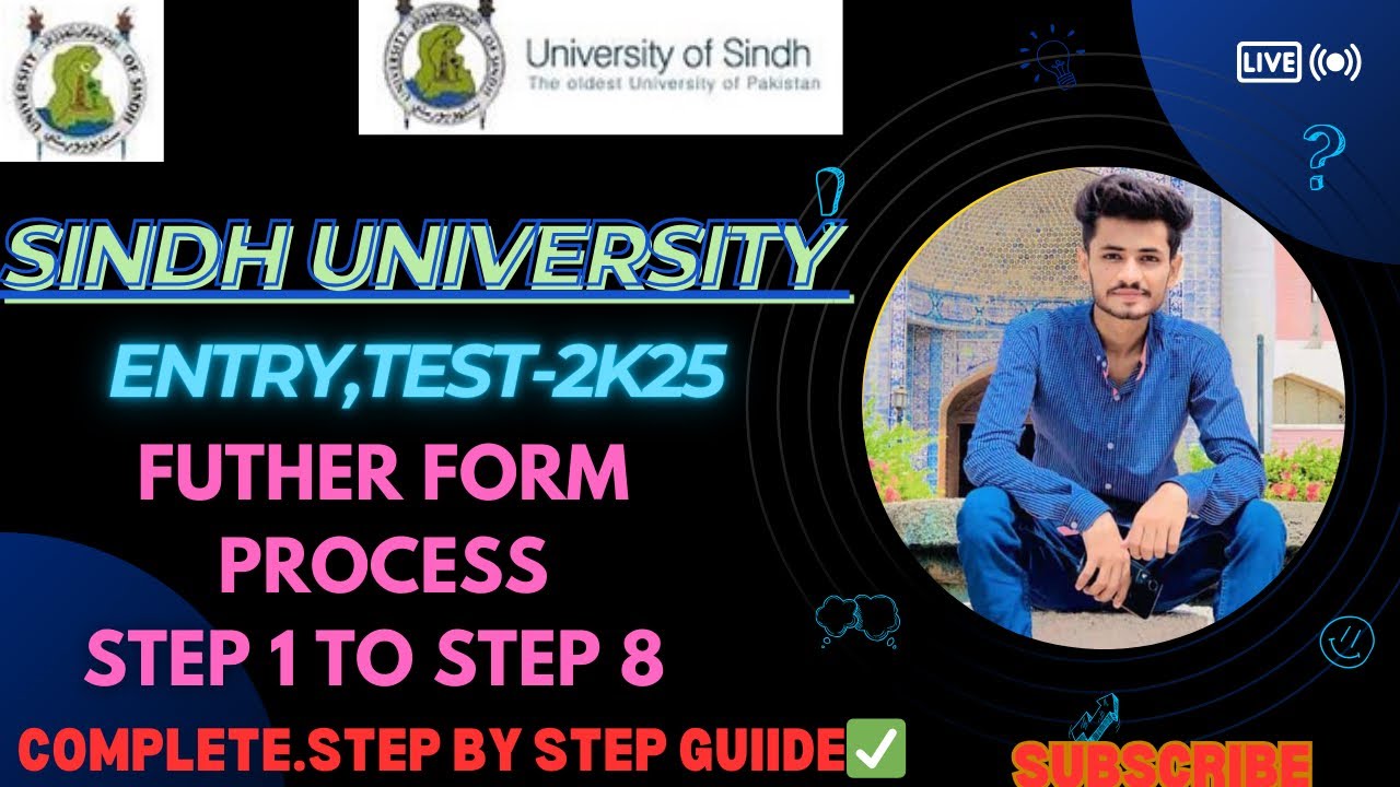 How to Fill Futher  Sindh University  Admission 2k25 Form Step 5 to 8 ||Complete Step By Step Guide✅
