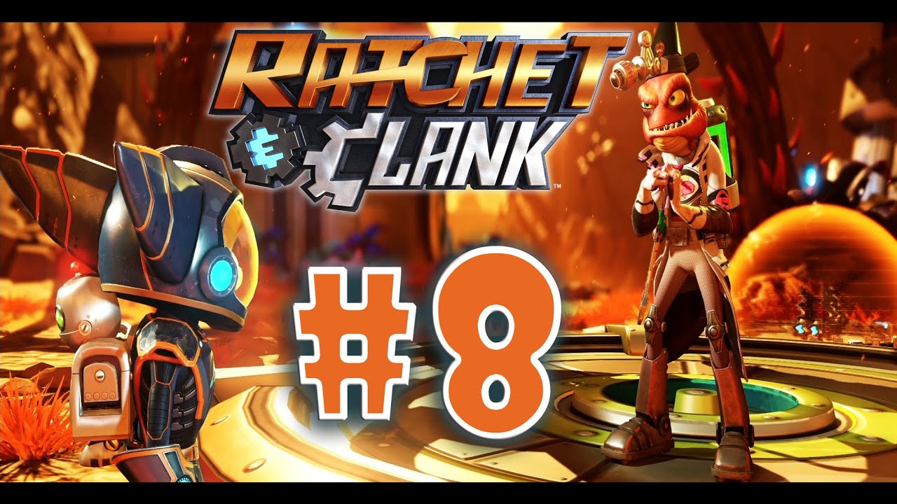 Ratchet & Clank (PS4) Прохождение игры #8: 60 мозгов на планете Гаспар