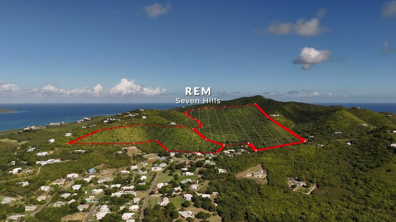 REM Seven Hills | St. Croix, USVI | Large Tract| 98 acres