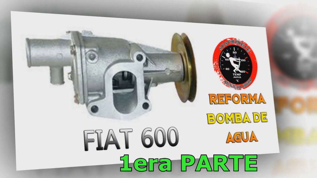 BOMBA DE AGUA  1era. Prte