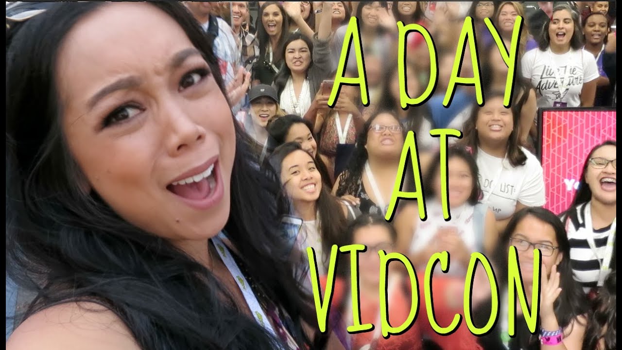 A DAY AT VIDCON 2016! -  ItsJudysLife Vlogs