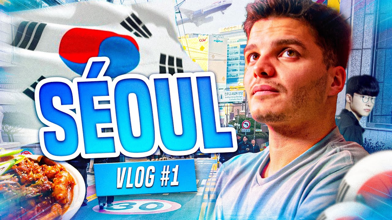 BIENVENUE À SÉOUL ✈️ ! Vlog Corée du Sud #1 !