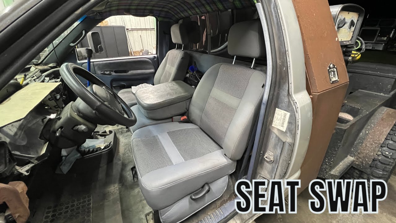 3rd Gen Seat Swap in my 2nd Gen Welding Rig