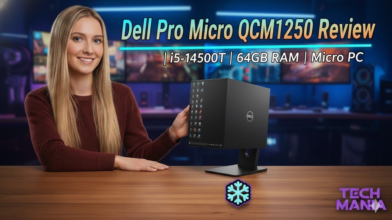 Dell Pro Micro QCM1250 Review | i5-14500T | 64GB RAM | Micro PC | Tech Mania